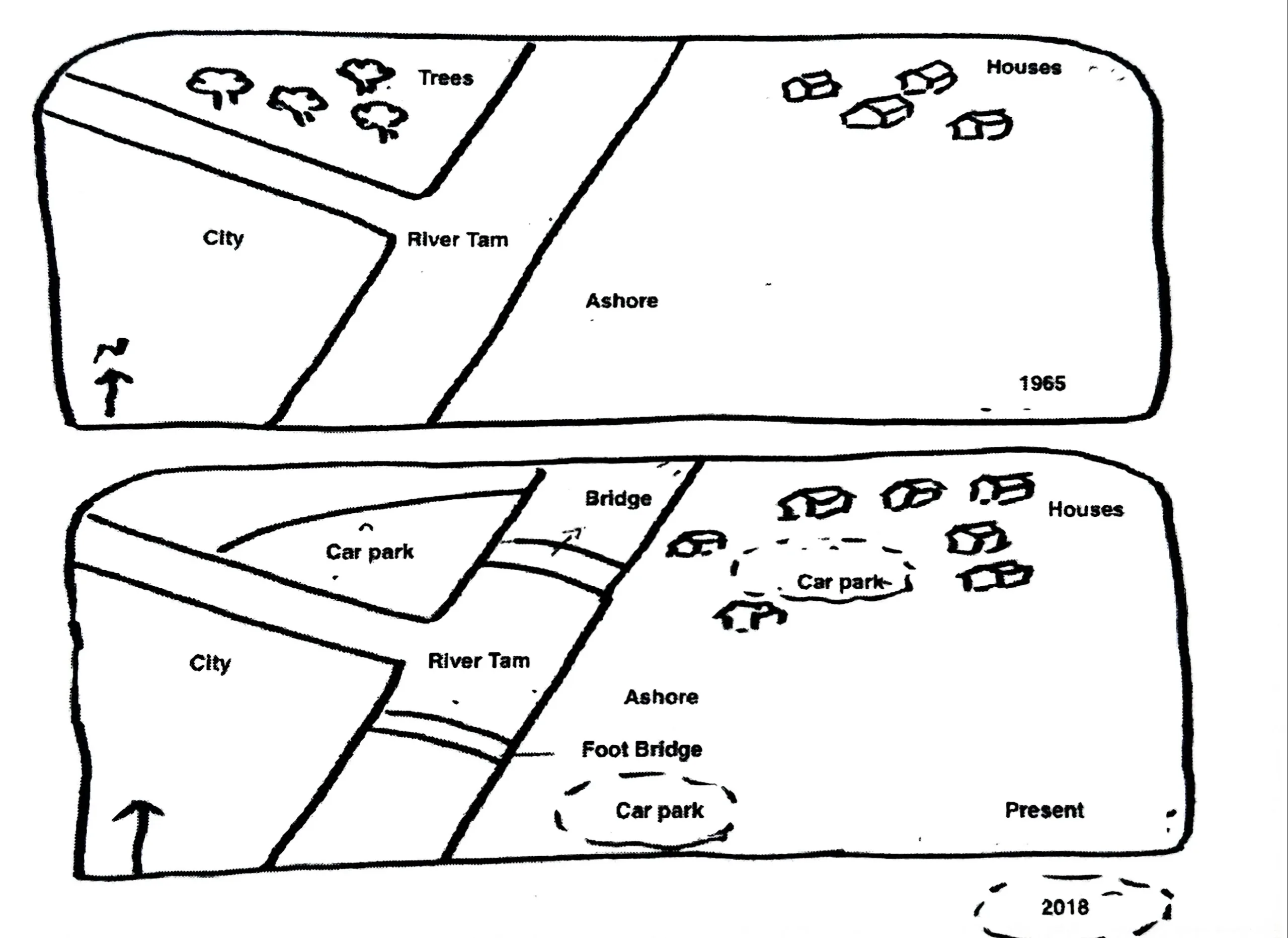 IELTS WRITING TASK 1 - MAP